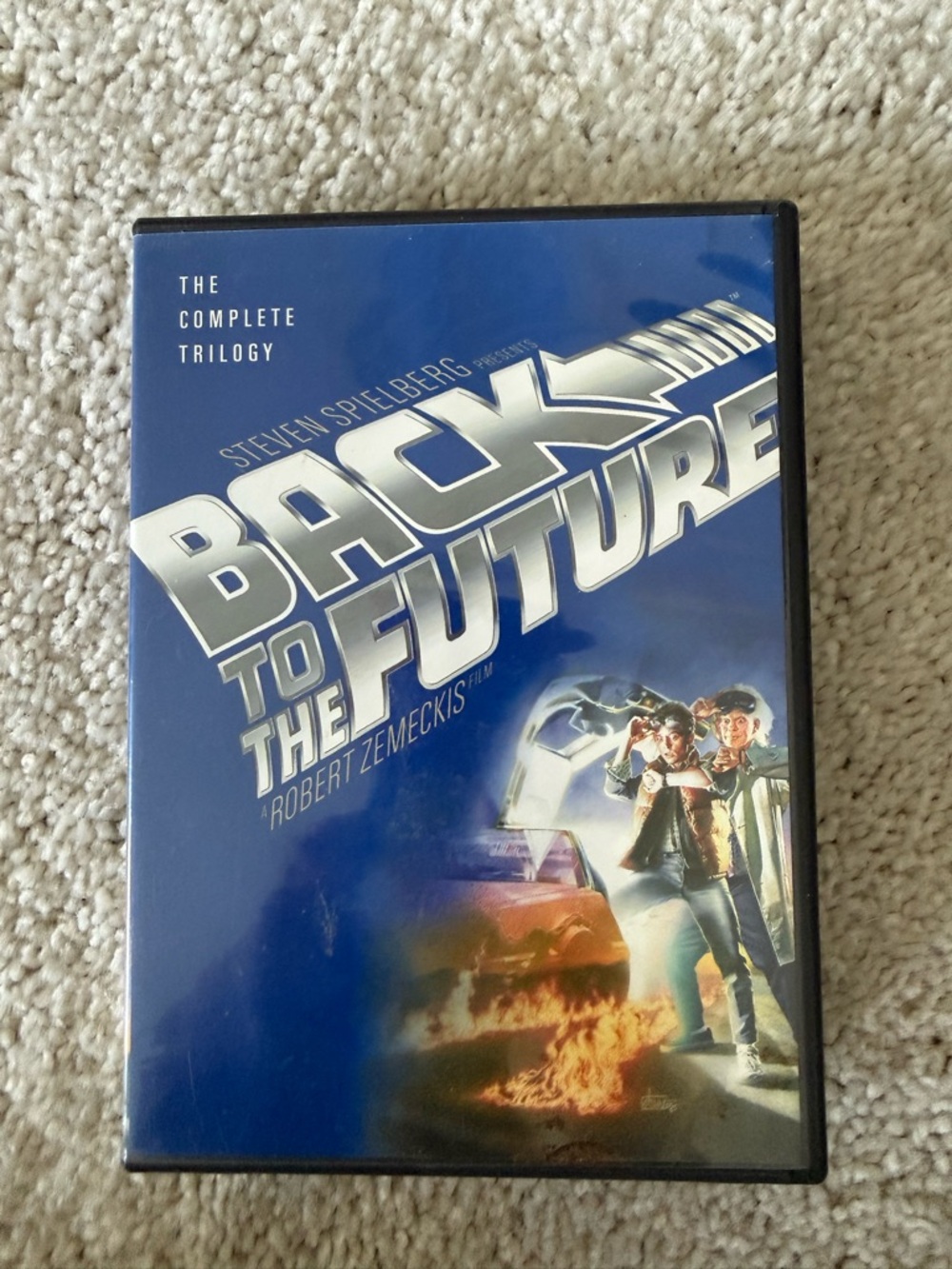 Back to the Future - The Complete Trilogy DVD (Blue Cover)